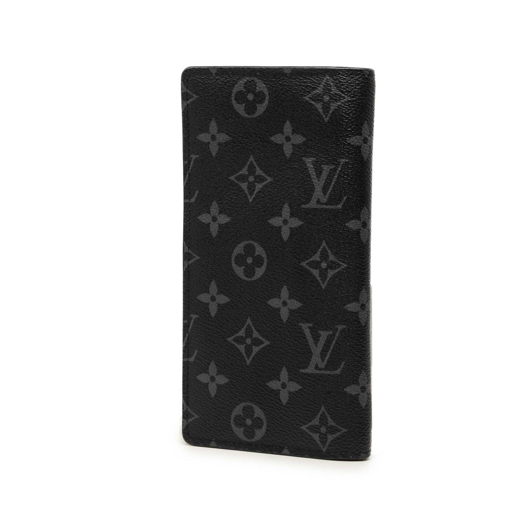 Brazza Portefeuille long Monogram Eclipse Noir