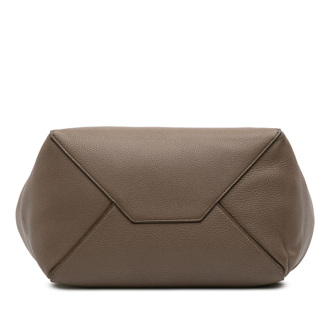 Celine Small Cuir Phantom Cabas Cabas Marron