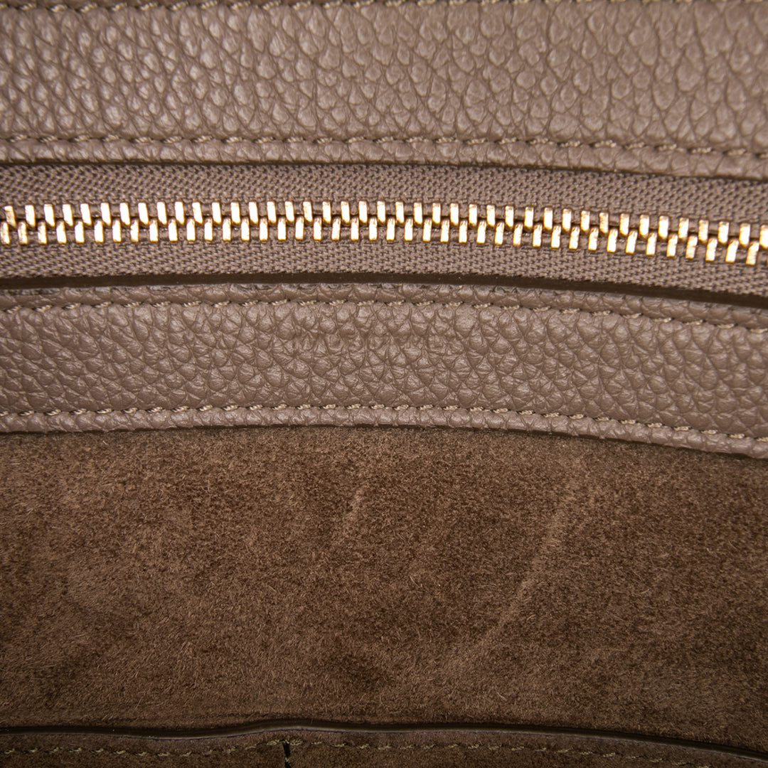 Celine Small Cuir Phantom Cabas Cabas Marron