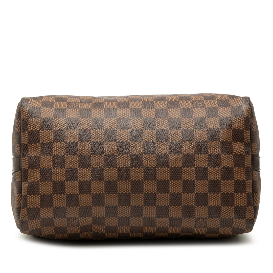 Louis Vuitton Speedy Bandouliere 30 Toile Damier Ébène