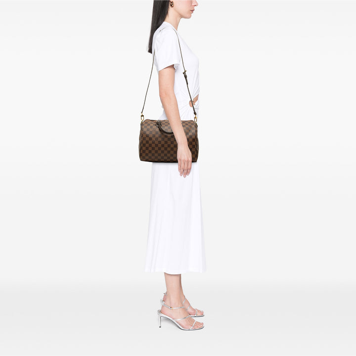 Louis Vuitton Speedy Bandouliere 30 Toile Damier Ébène