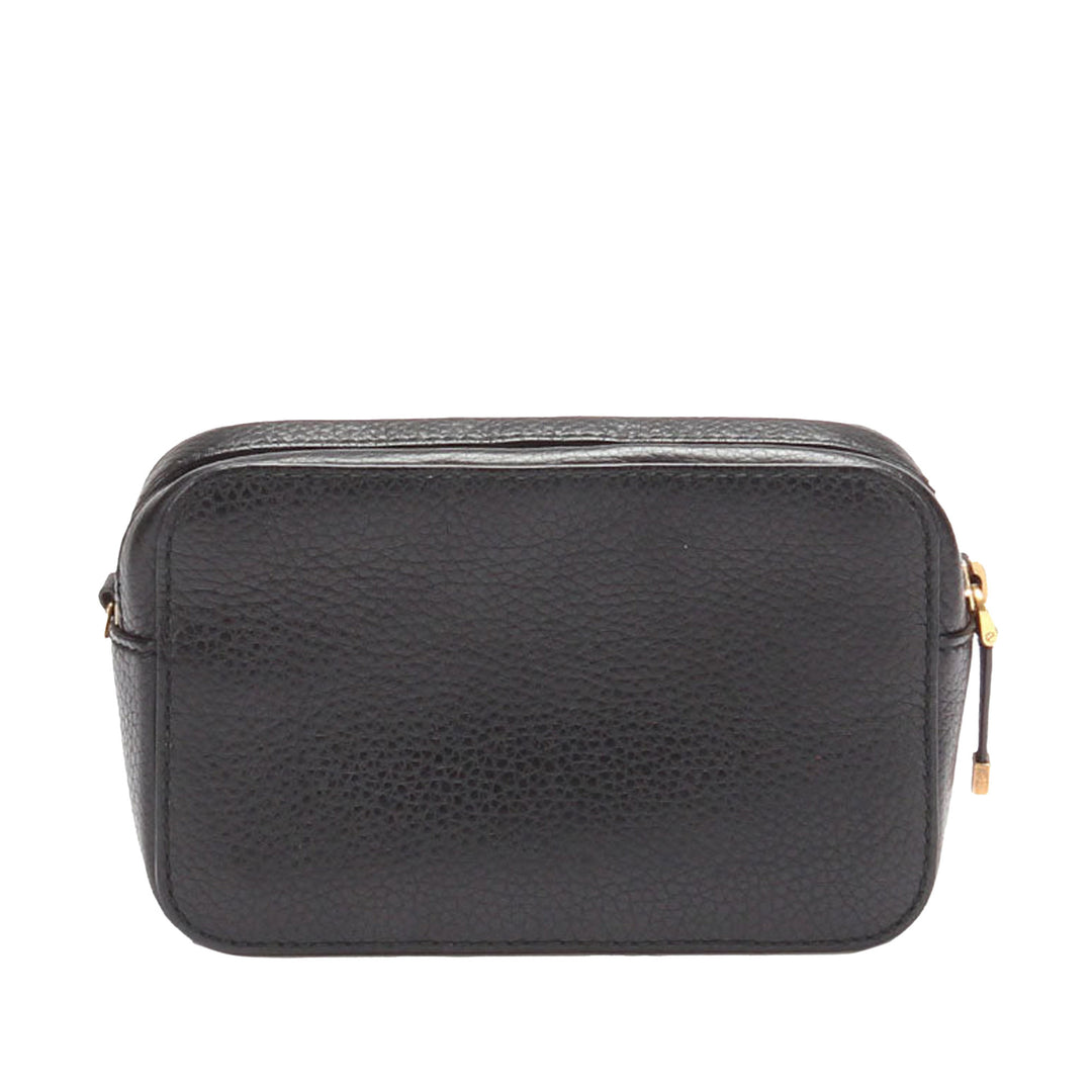 J'Adior Camera Case Clutch with Chain Black - Gaby Paris