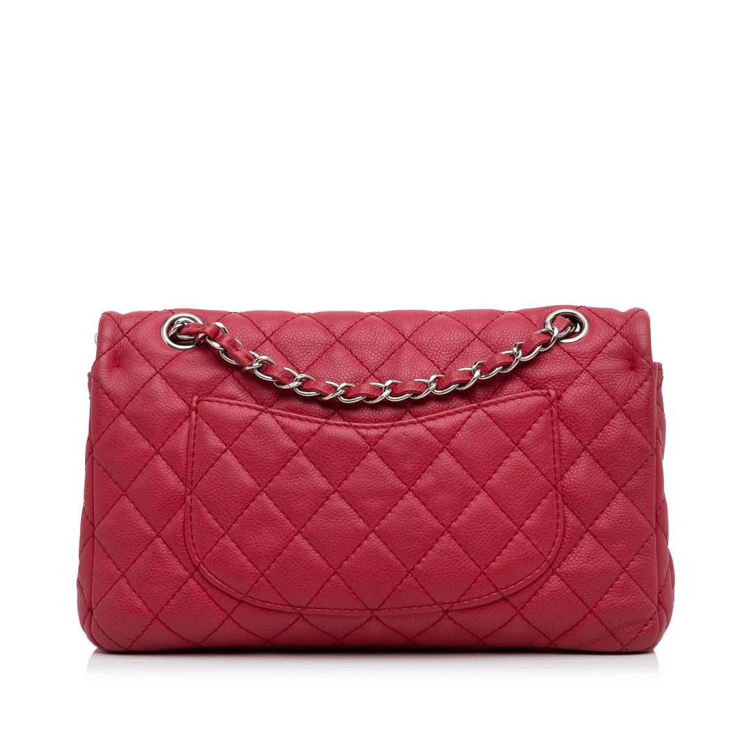 Medium Classic Caviar Double Flap Red - Gaby Paris