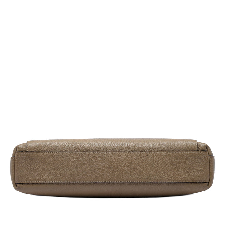 Louis Vuitton Serviette Dorian Porte-documents taurillon Marron – vue 3 – GABY PARIS
