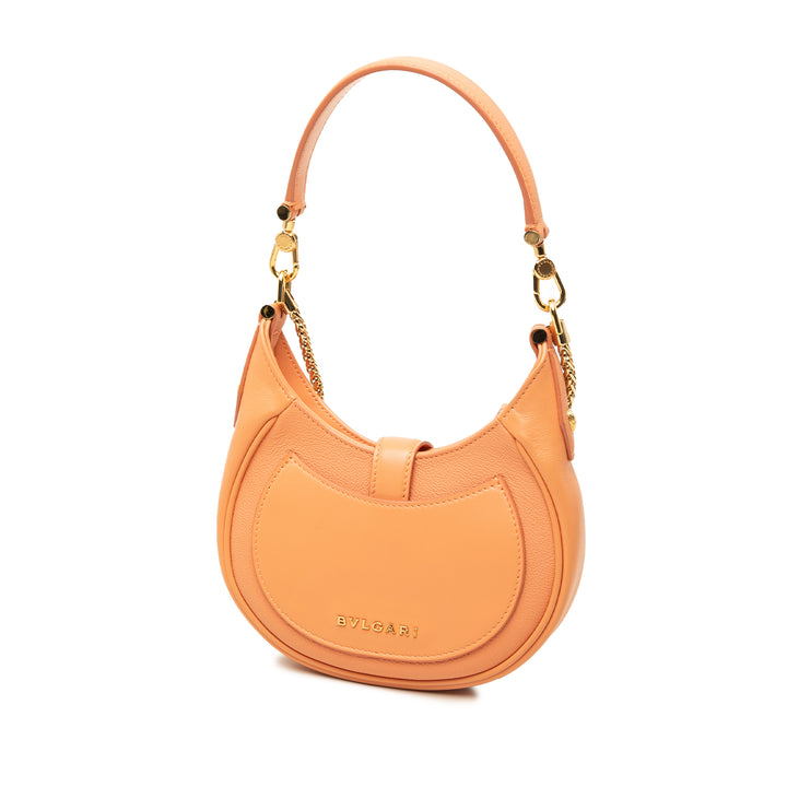 Bvlgari Sac à main Serpenti Ellipse Petit Orange – vue 2 – GABY PARIS