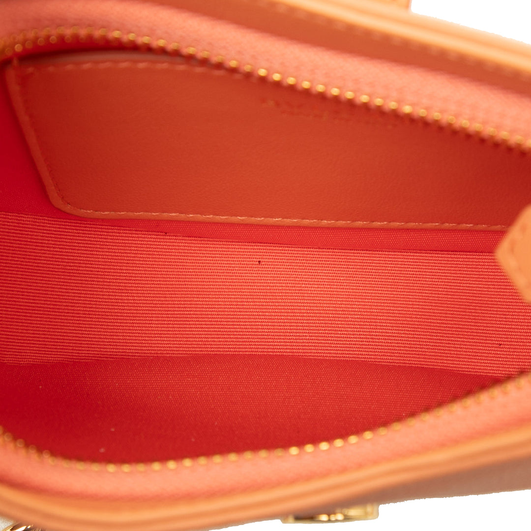 Bvlgari Sac à main Serpenti Ellipse Petit Orange – vue 4 – GABY PARIS