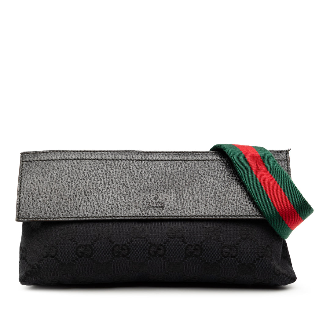 Gucci GG Toile Web Sac porté croisé