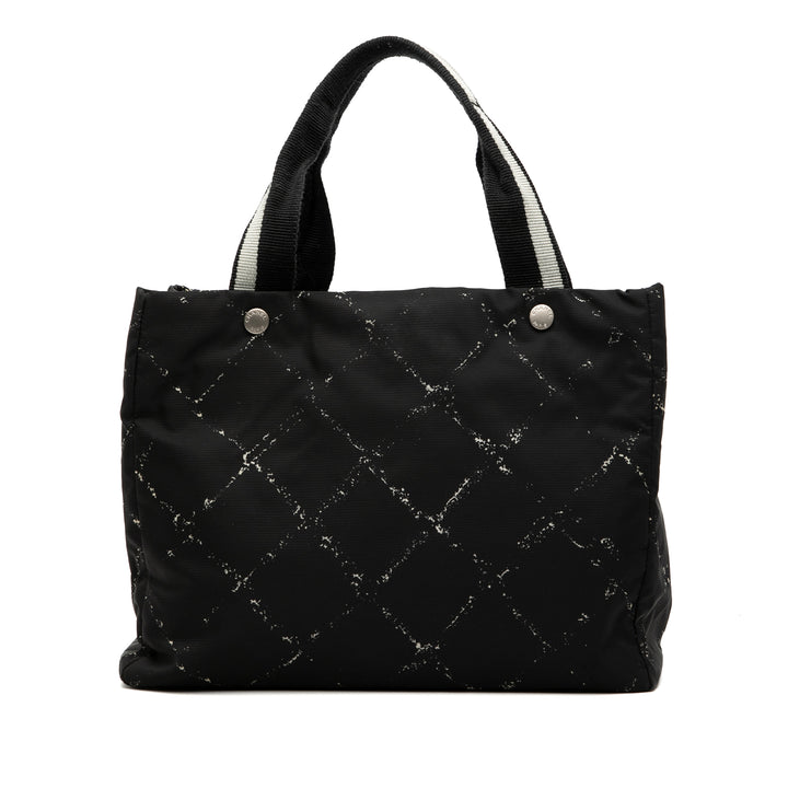 Chanel Old Travel Line Nylon Cabas