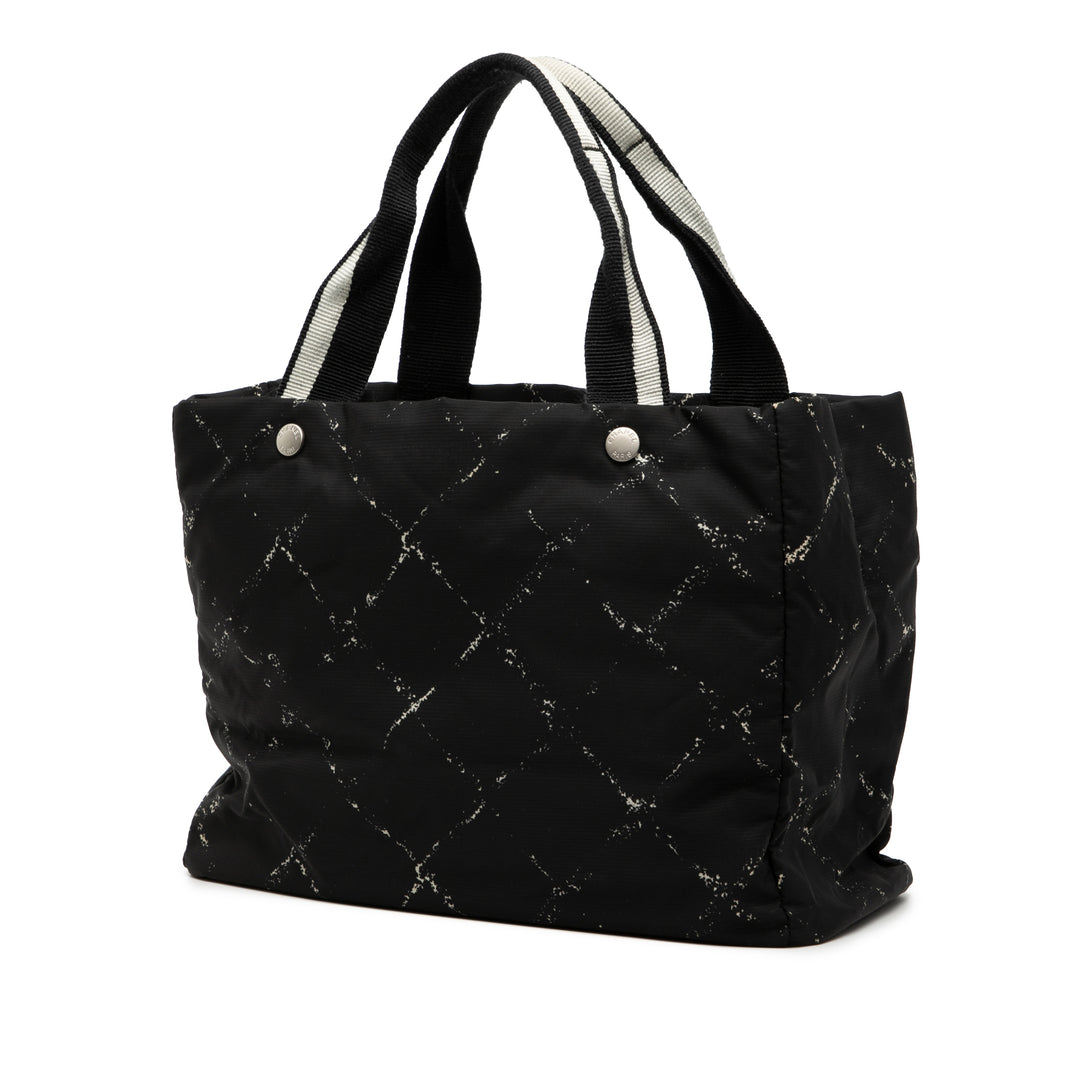 Chanel Old Travel Line Nylon Cabas