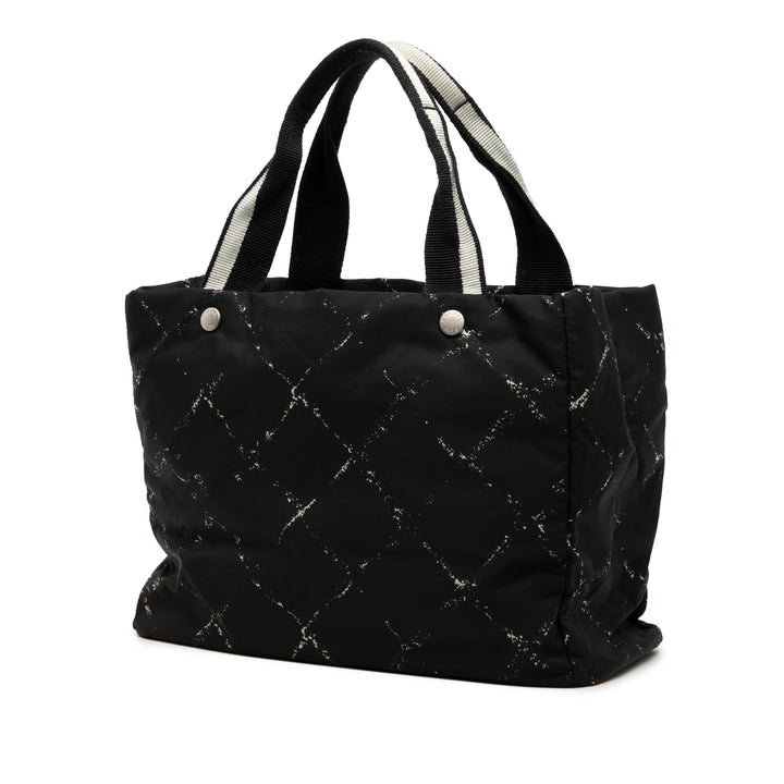 Chanel Old Travel Line Nylon Cabas