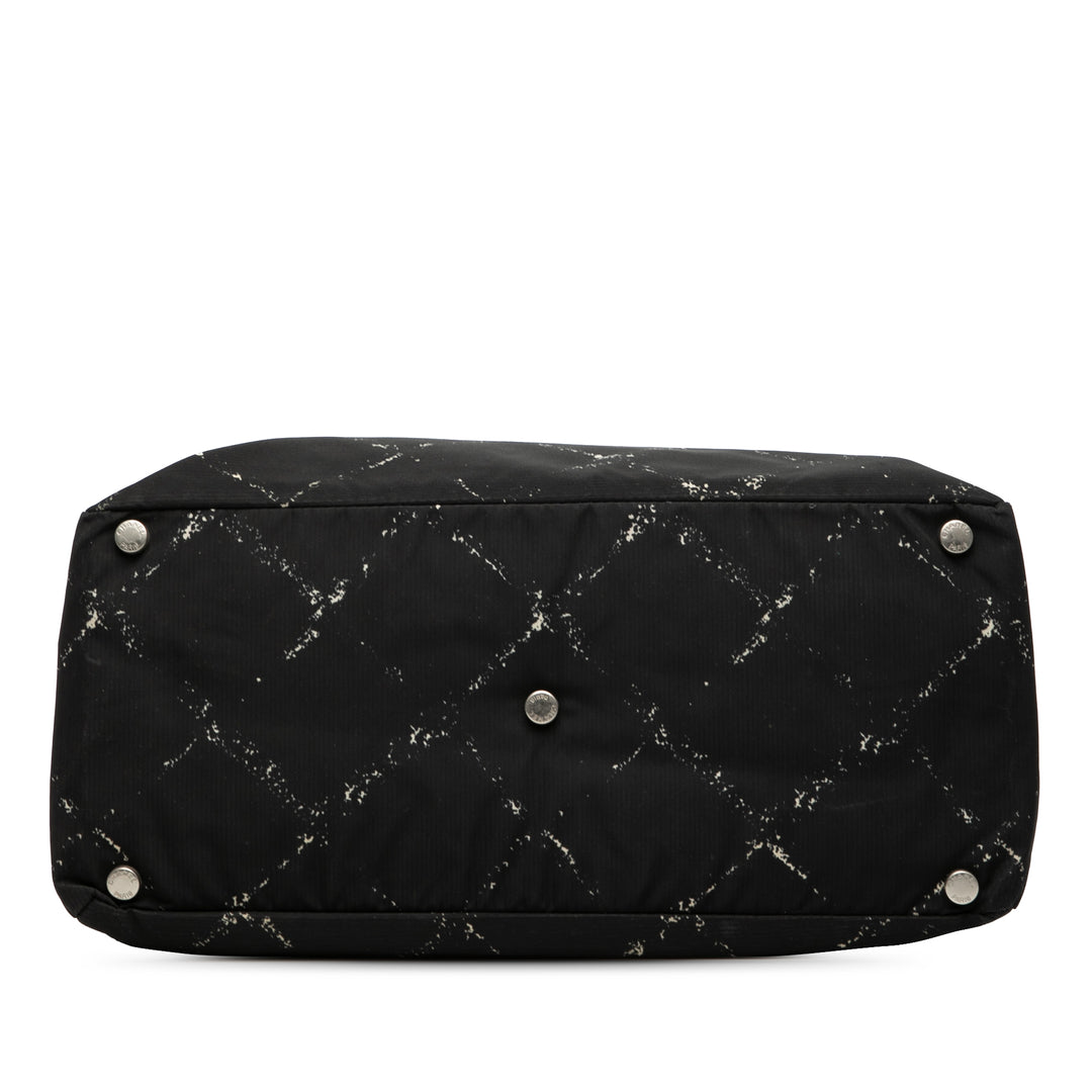 Chanel Old Travel Line Nylon Cabas