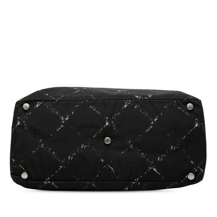 Chanel Old Travel Line Nylon Cabas