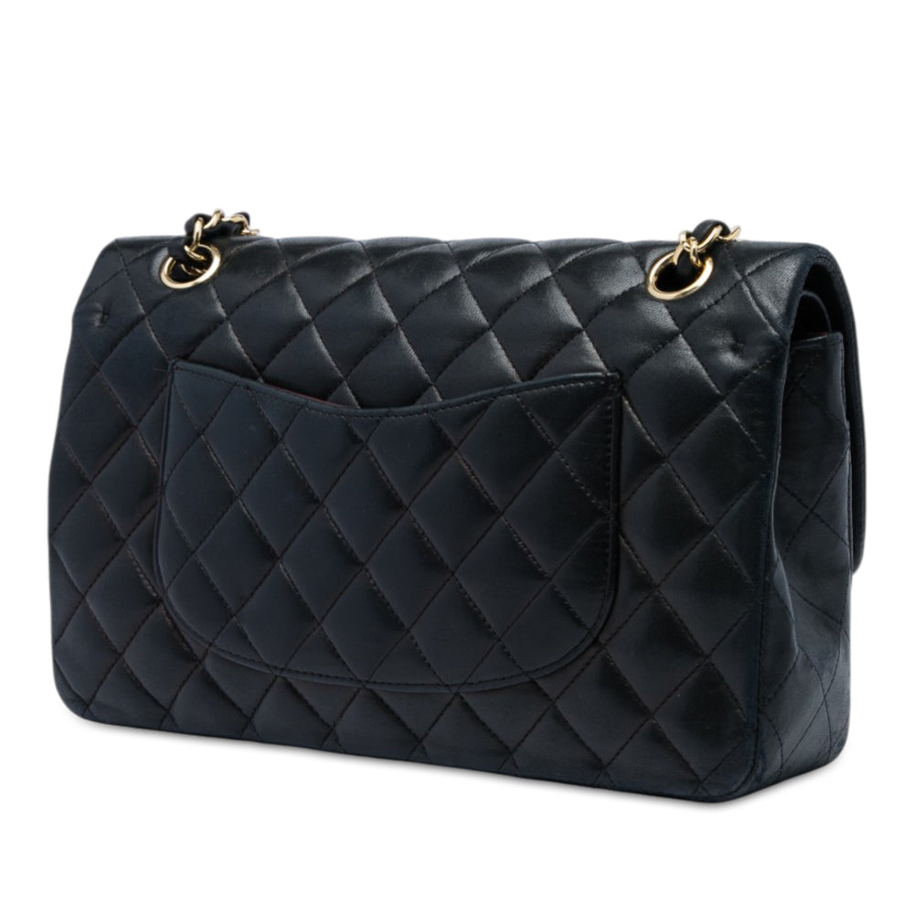 Chanel Classic Double rabat Moyen Cuir d'agneau Noir – vue 2 – GABY PARIS