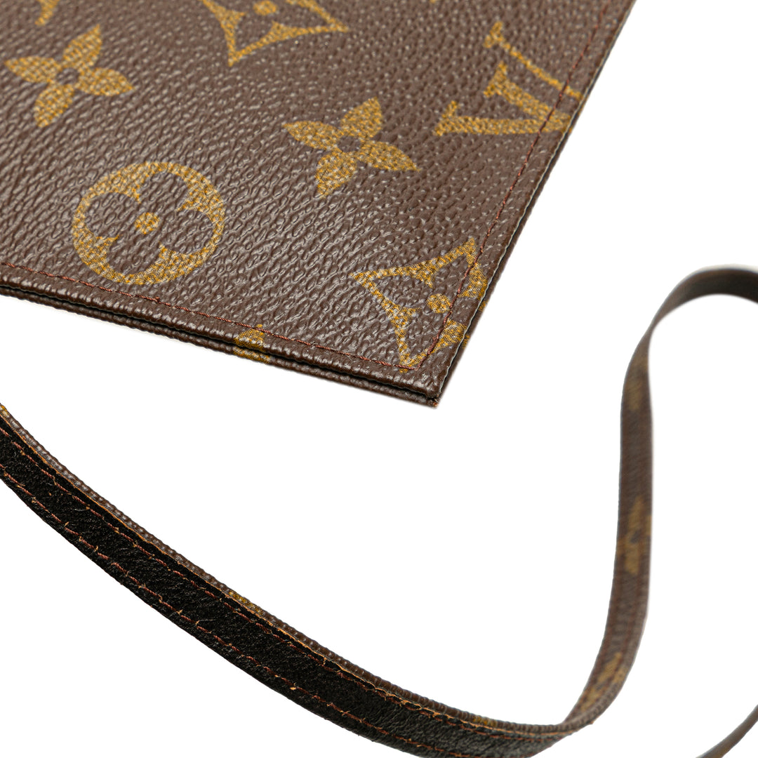 Monogram Pochette Secret Passport Holder Brown - Gaby Paris