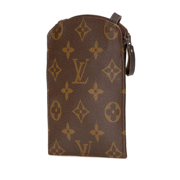 Monogram Pochette Secret Passport Holder Brown - Gaby Paris