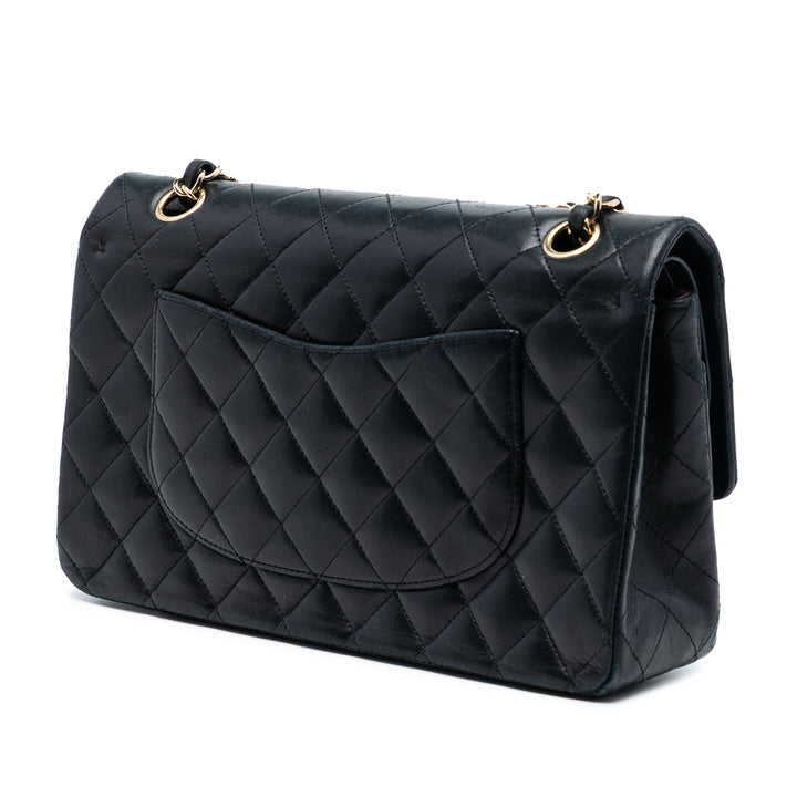 Chanel Medium Classic Cuir d’agneau Double rabat