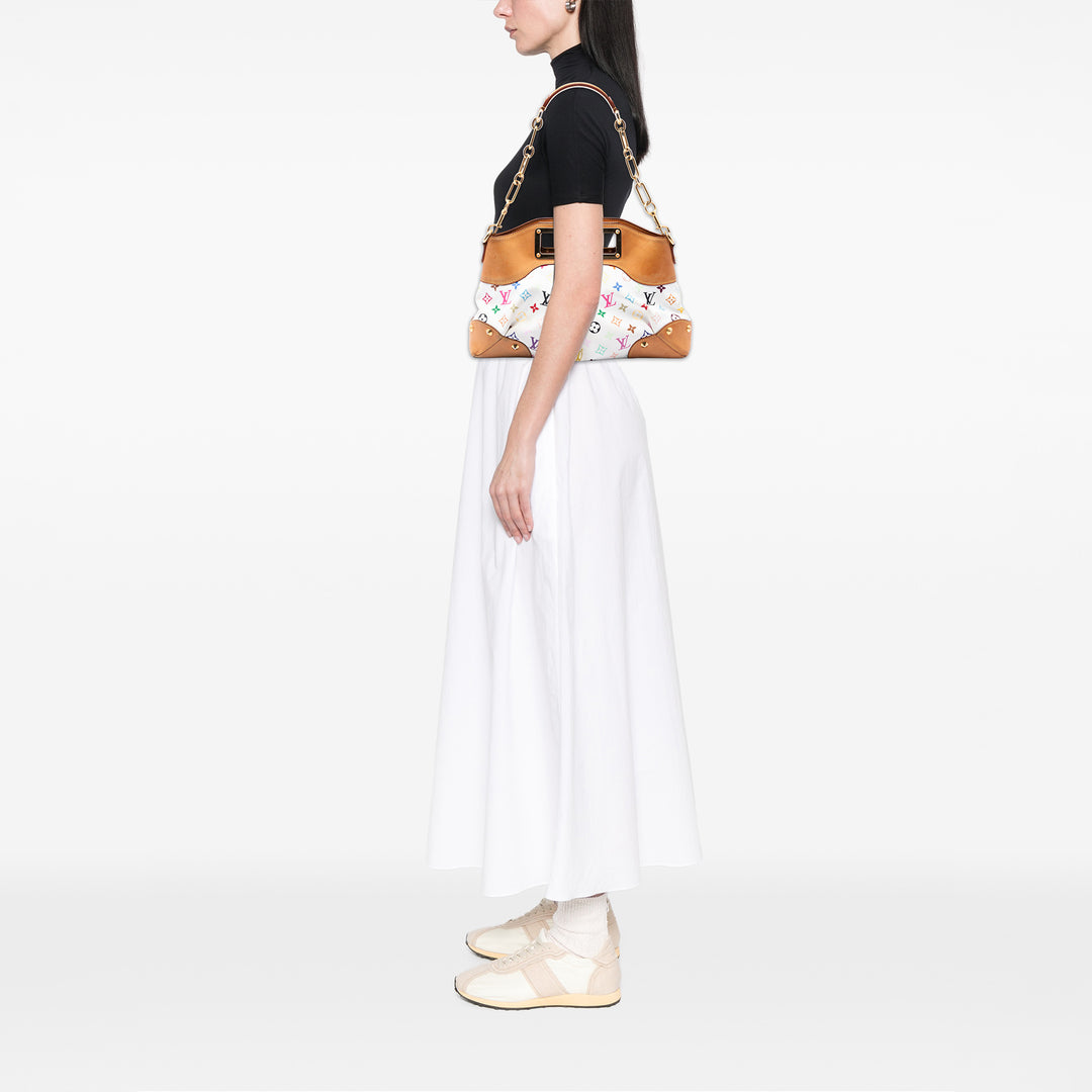 Judy MM Monogram Multicolore Blanc