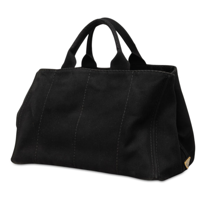 Canapa Logo Cabas Grand Noir