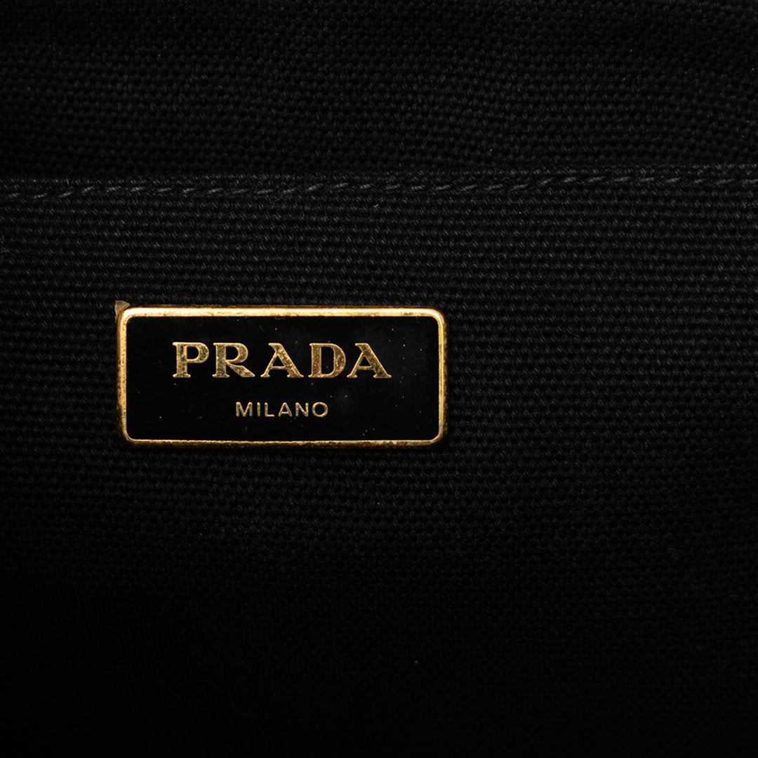Canapa Logo Cabas Grand Noir