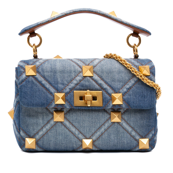 Valentino Medium Jean Roman Stud Sac