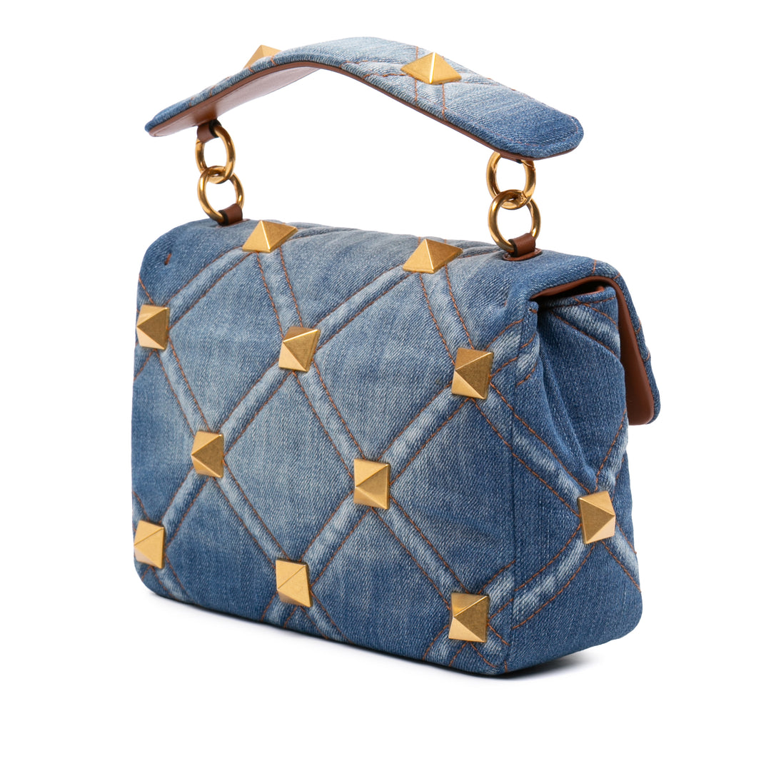 Valentino Medium Jean Roman Stud Sac