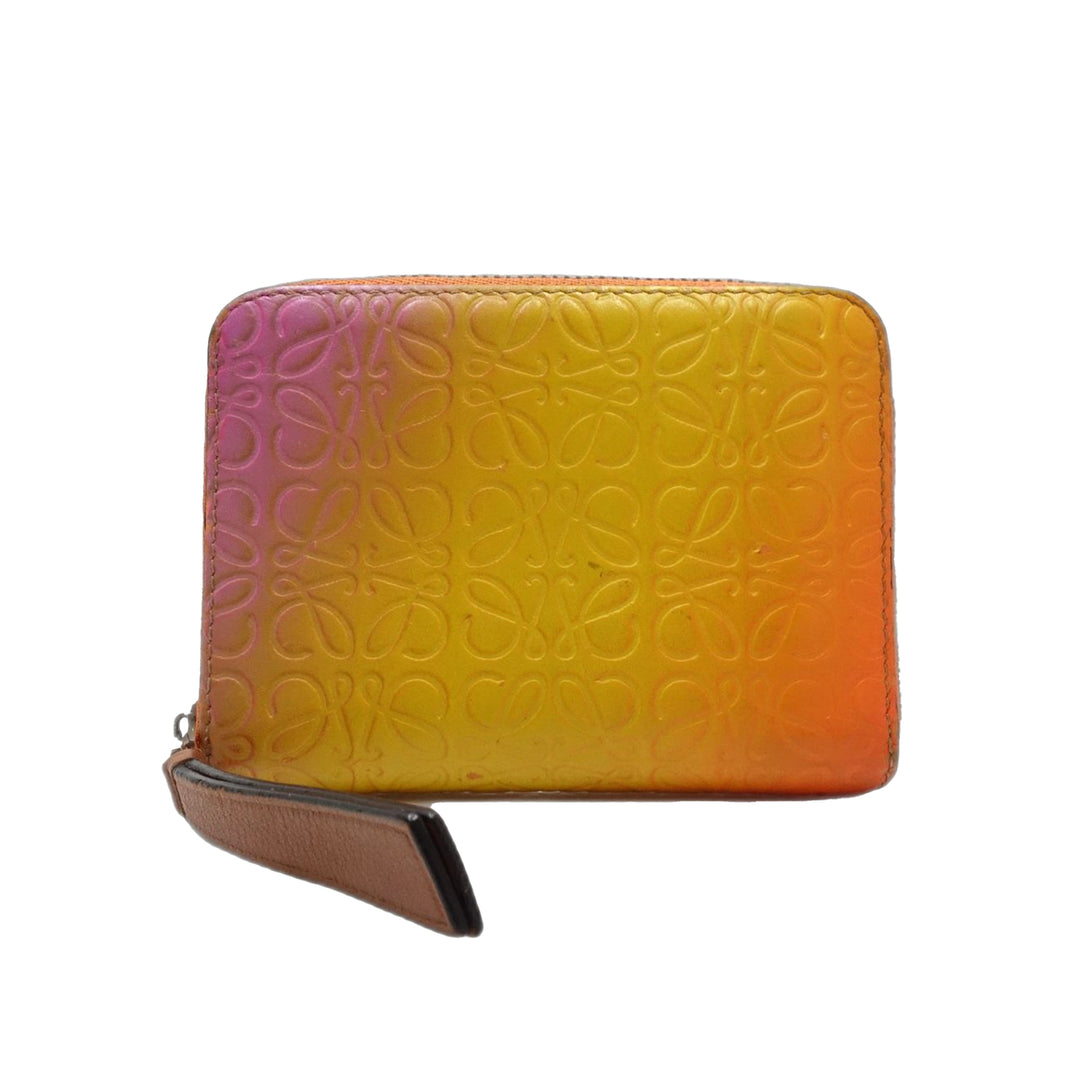 LOEWE Anagram Gradient embossé Zippy Porte-monnaie Cuir