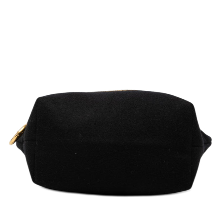 Saint Laurent Laine brodé Rive Gauche Pochette