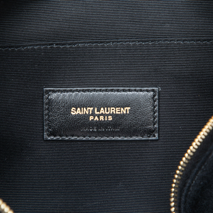 Saint Laurent Laine brodé Rive Gauche Pochette