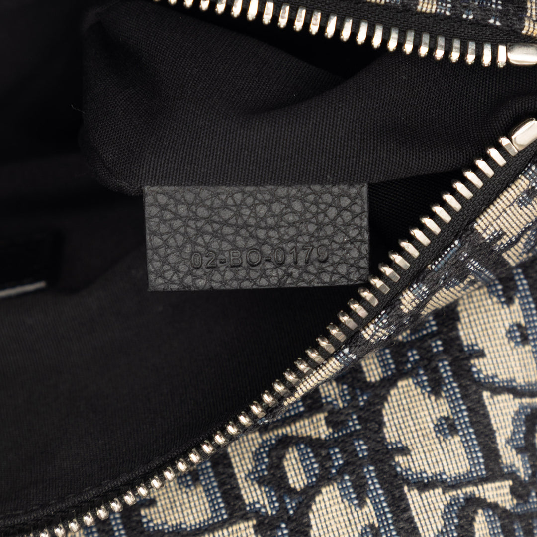 Dior Oblique Toile Saddle Sac porté croisé