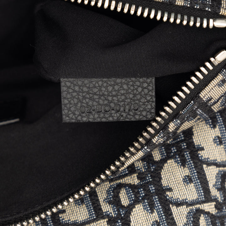 Dior Oblique Toile Saddle Sac porté croisé