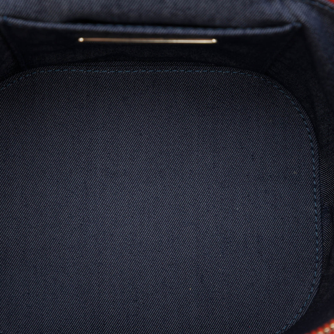 Chanel CC Vanity Cuir d'agneau Rouge