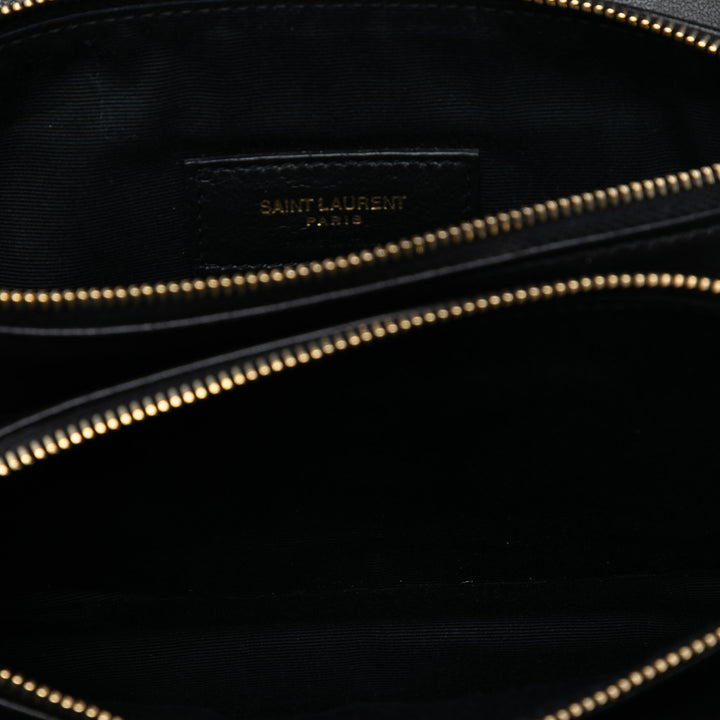 Saint Laurent Diamond Matelassé Cuir d’agneau Angie Sac à chaîne