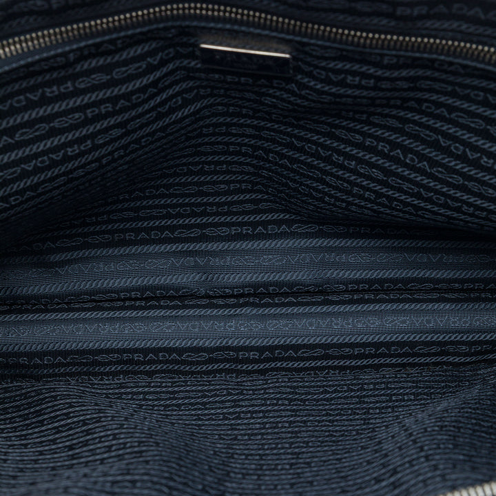 Business Sac Saffiano Bleu