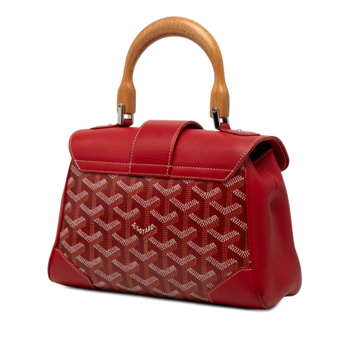 Goyard Saigon Souple Mini Goyardine Rouge