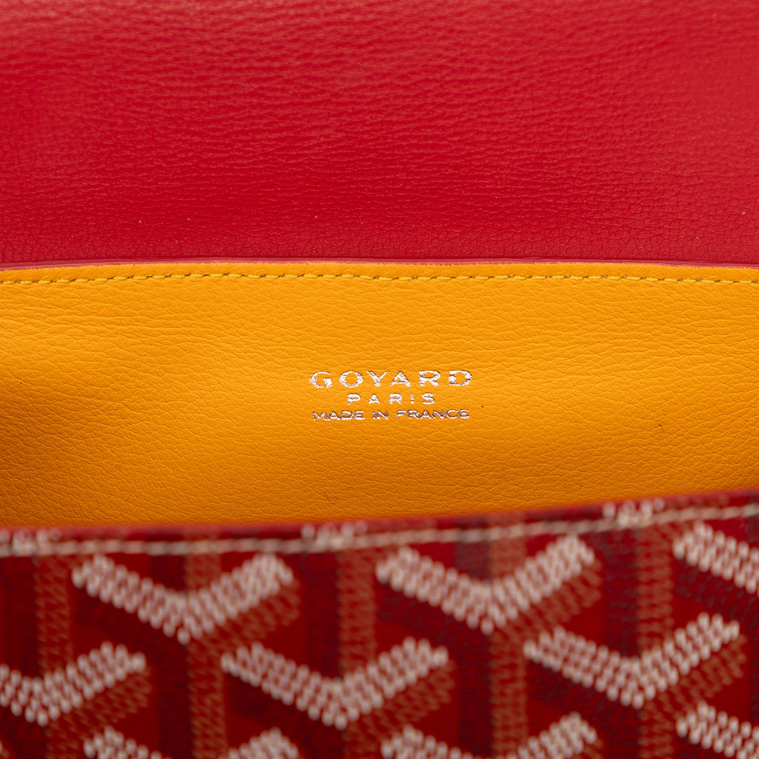 Goyard Saigon Souple Mini Goyardine Rouge