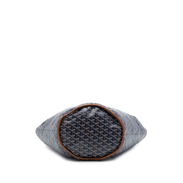 Goyard Cabas Réversible Belharra Goyardine Bleu – vue 3 – GABY PARIS