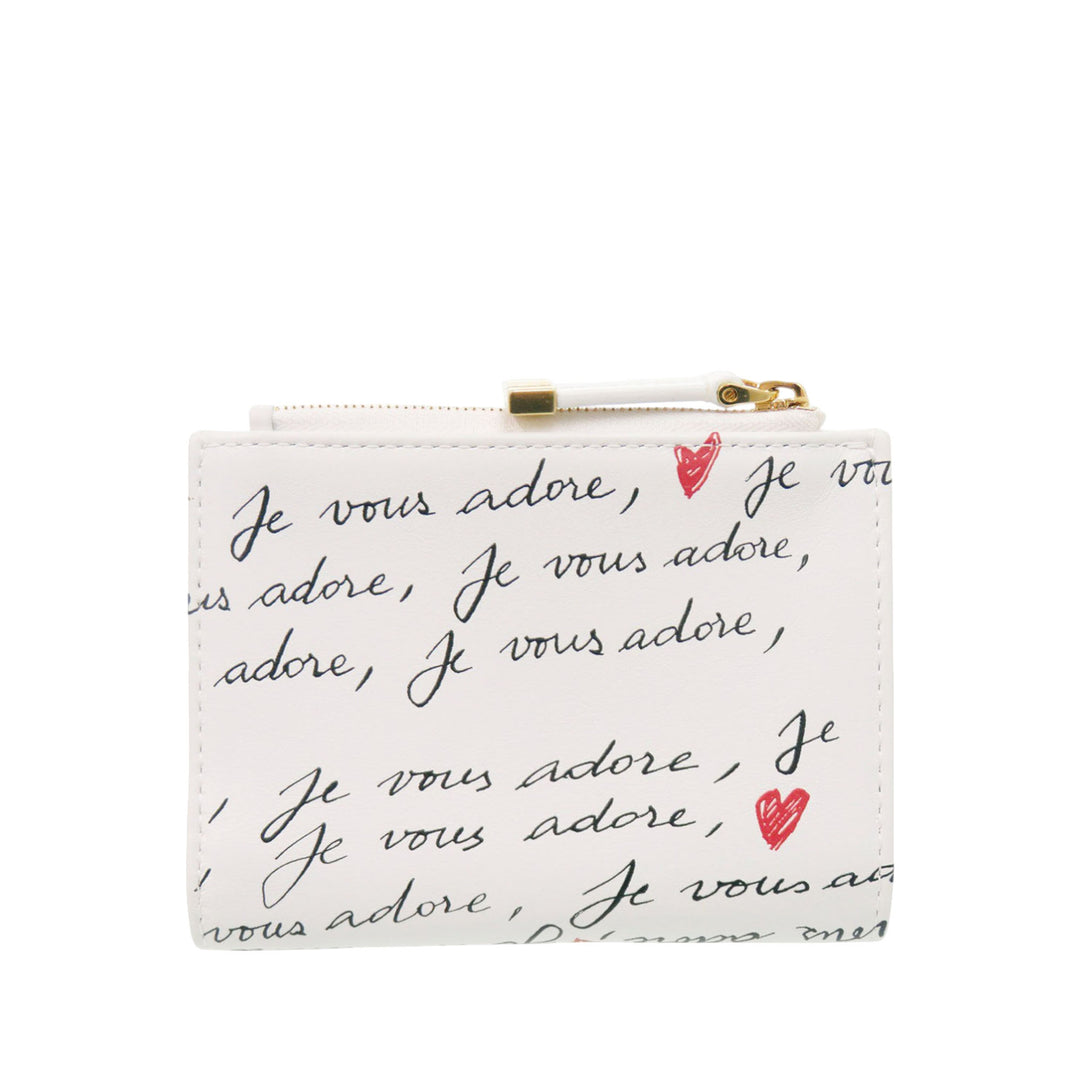 Dior Cuir Je Vous Adore Heart Caro Dahlia Portefeuille