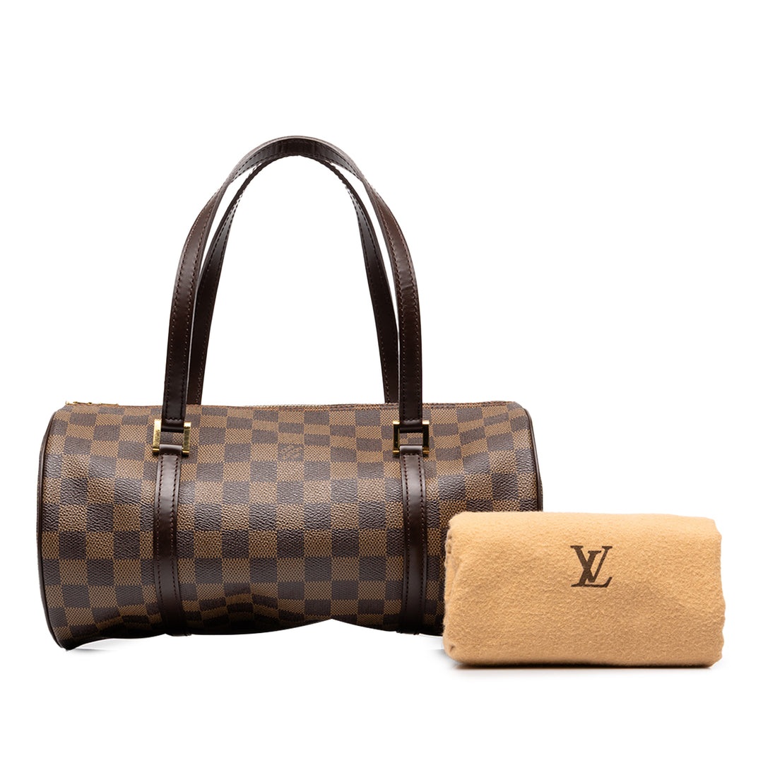 Papillon 30 Damier Ébène Marron