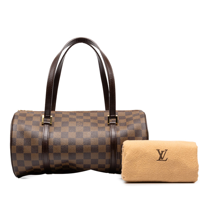 Papillon 30 Damier Ébène Marron