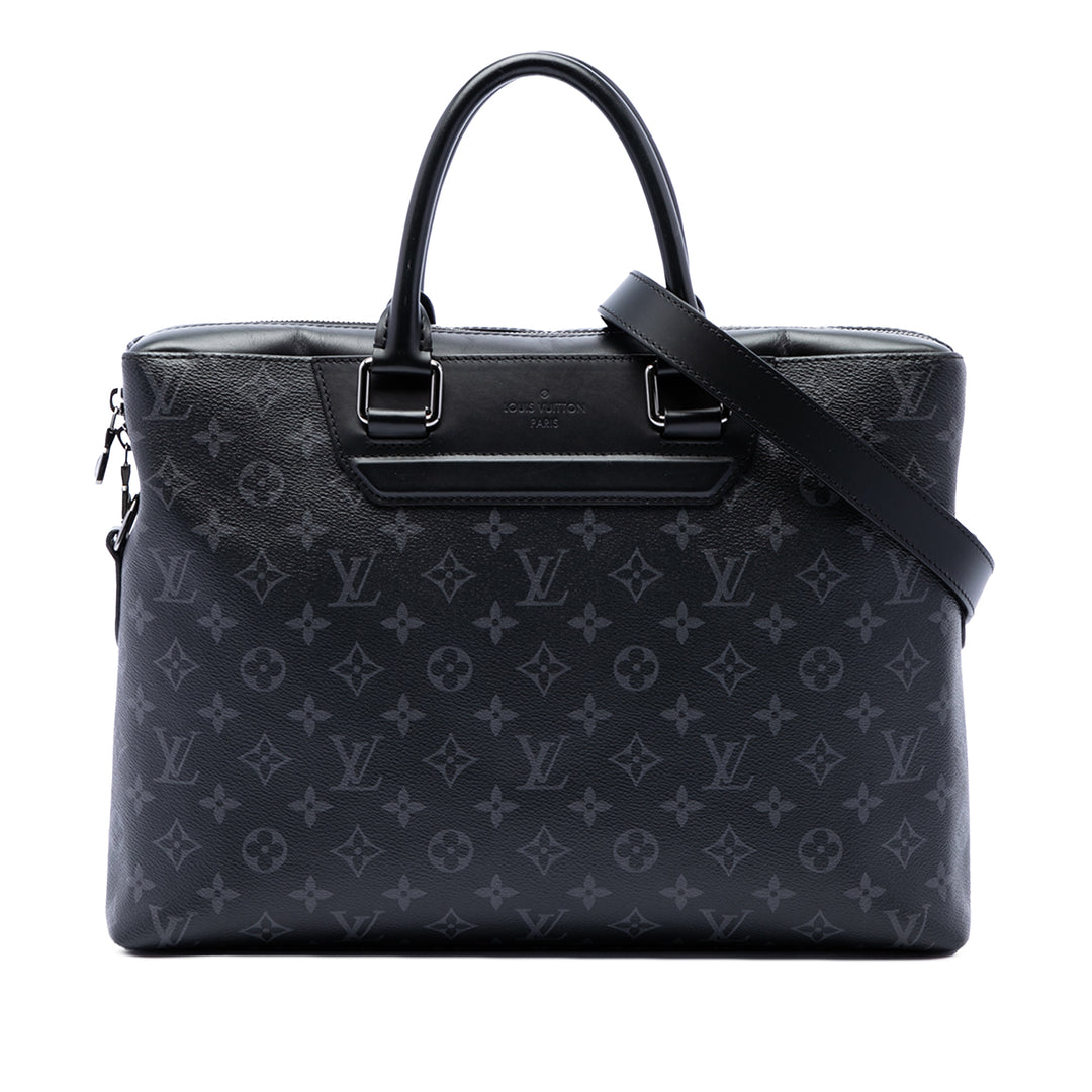 Louis Vuitton Odyssey Porte-documents Monogram Eclipse Noir – vue principale – GABY PARIS