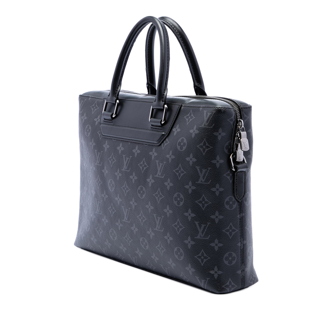 Louis Vuitton Odyssey Porte-documents Monogram Eclipse Noir – vue 2 – GABY PARIS
