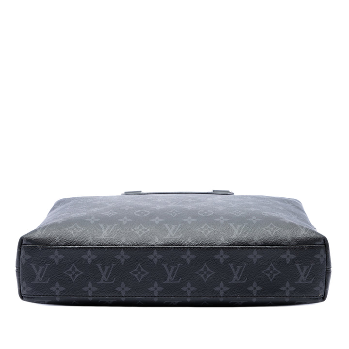 Louis Vuitton Odyssey Porte-documents Monogram Eclipse Noir – vue 3 – GABY PARIS