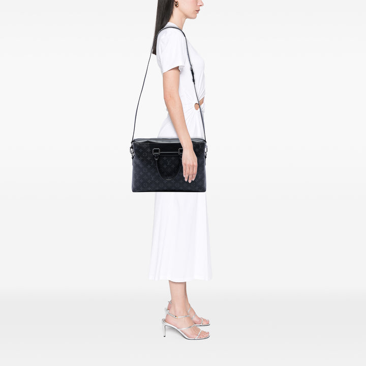 Louis Vuitton Odyssey Porte-documents Monogram Eclipse Noir – vue 6 – GABY PARIS