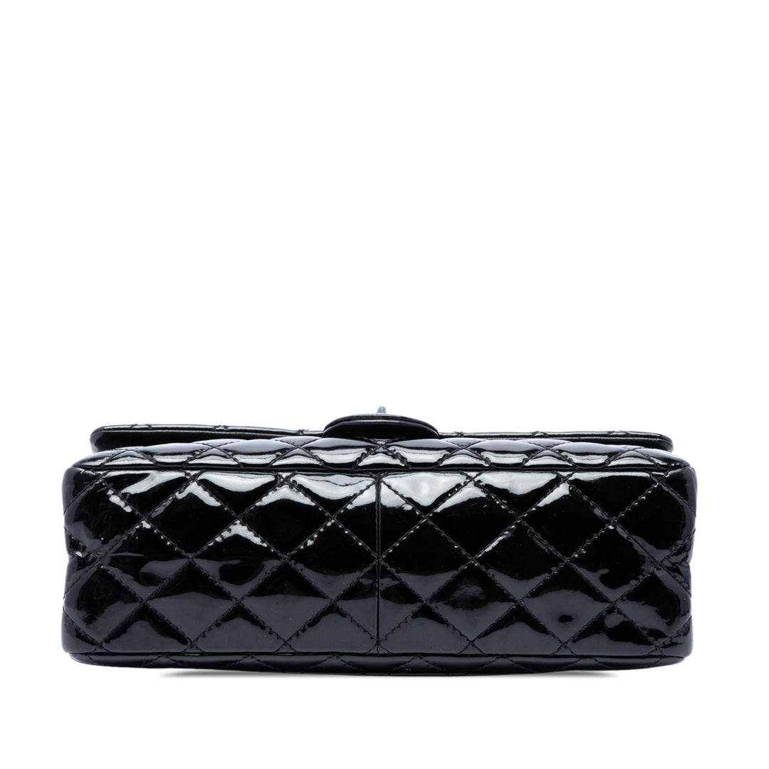 Matelassé Reissue 2.55 Double rabat 226 Noir
