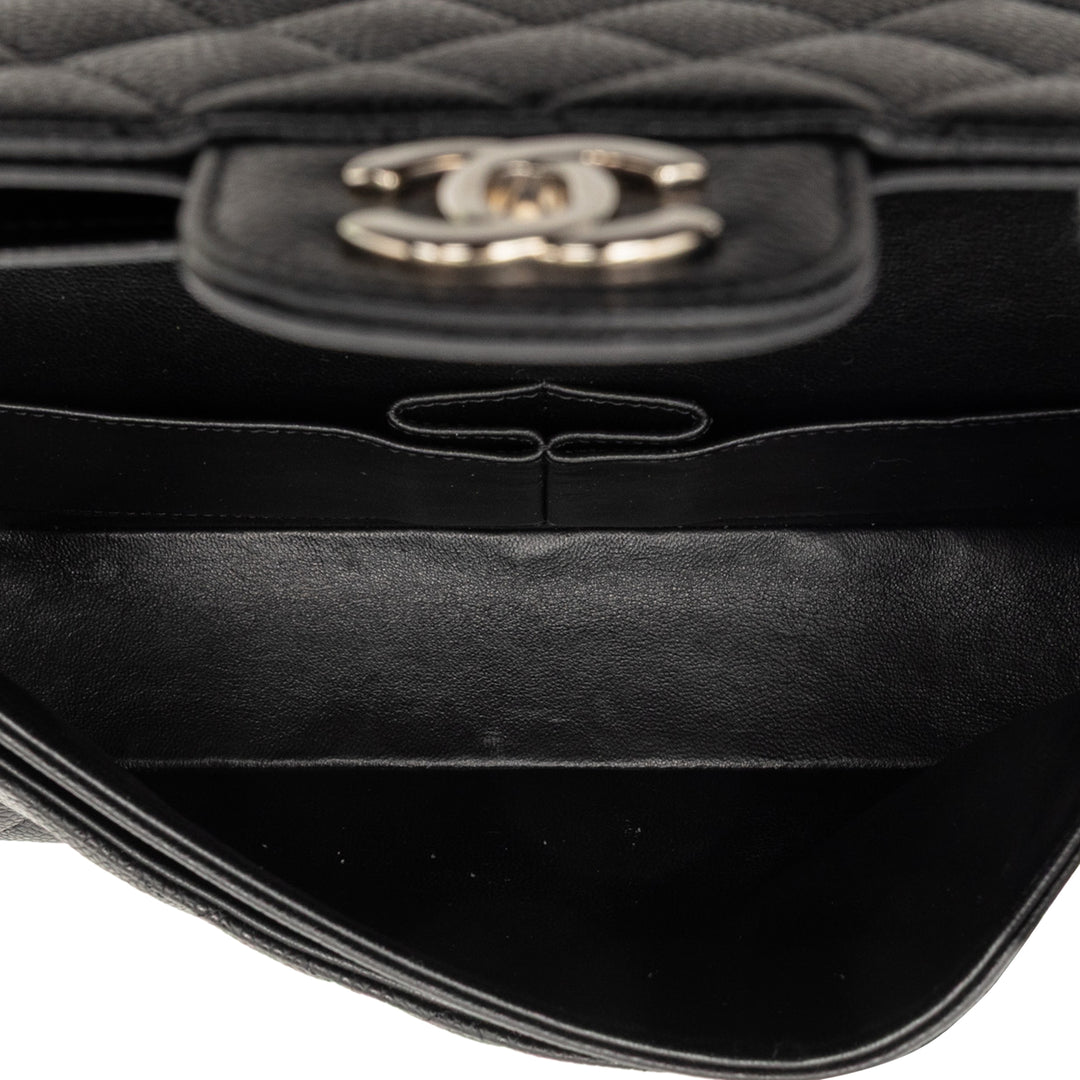 Chanel Medium Classic Caviar Double rabat