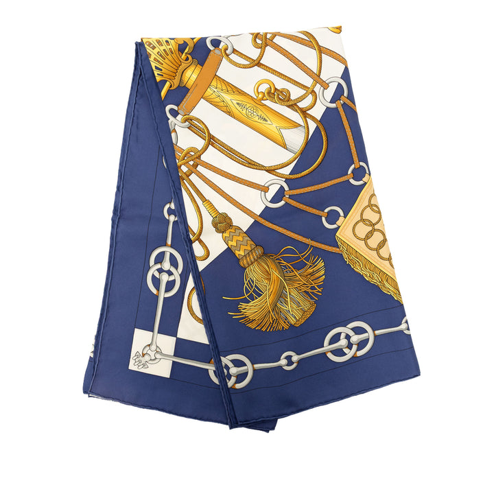 Cliquetis Foulard 90 Bleu