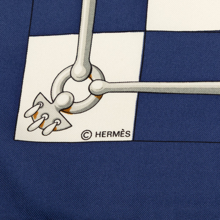 Cliquetis Foulard 90 Bleu