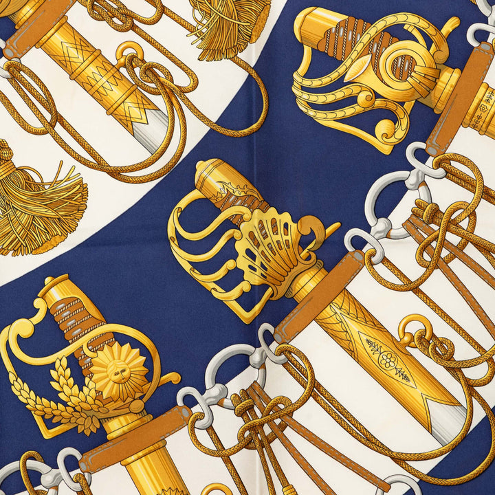 Cliquetis Foulard 90 Bleu
