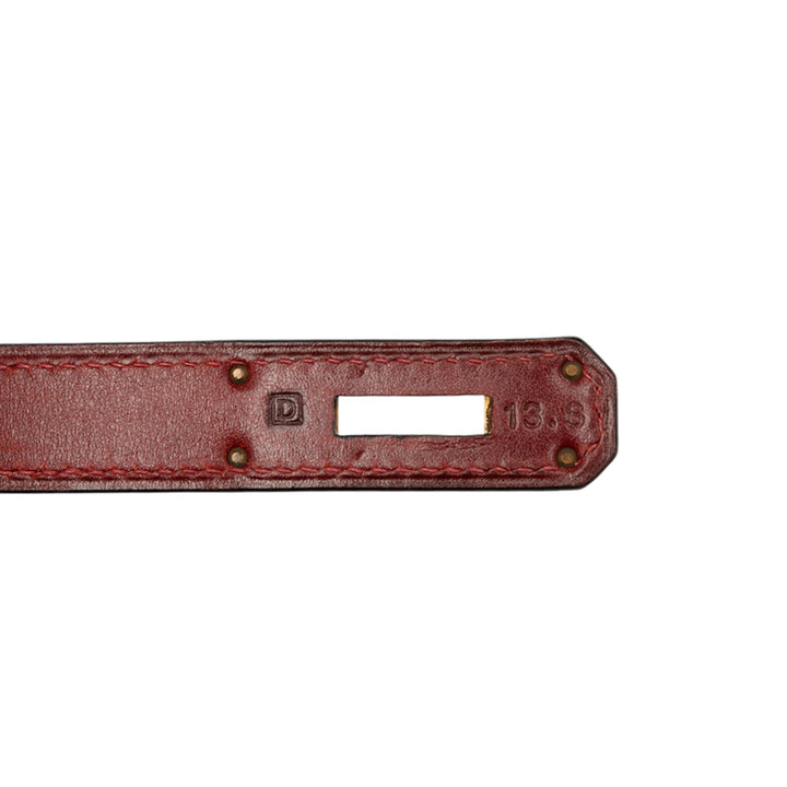 Hermès Boîte Veau Kelly Retourne 32 Rouge