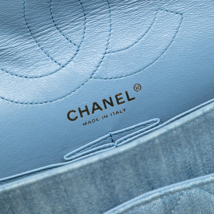 Chanel Matelassé Jean Reissue 2.55 Double rabat 226